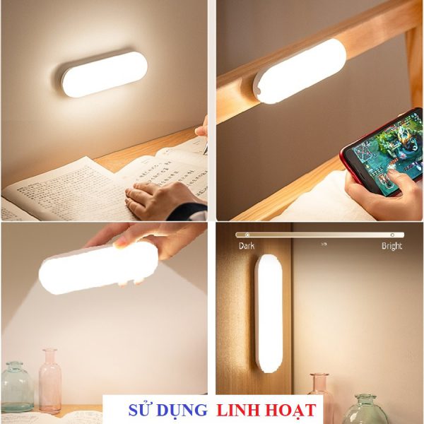 Đèn Led sạc điện gắn tường